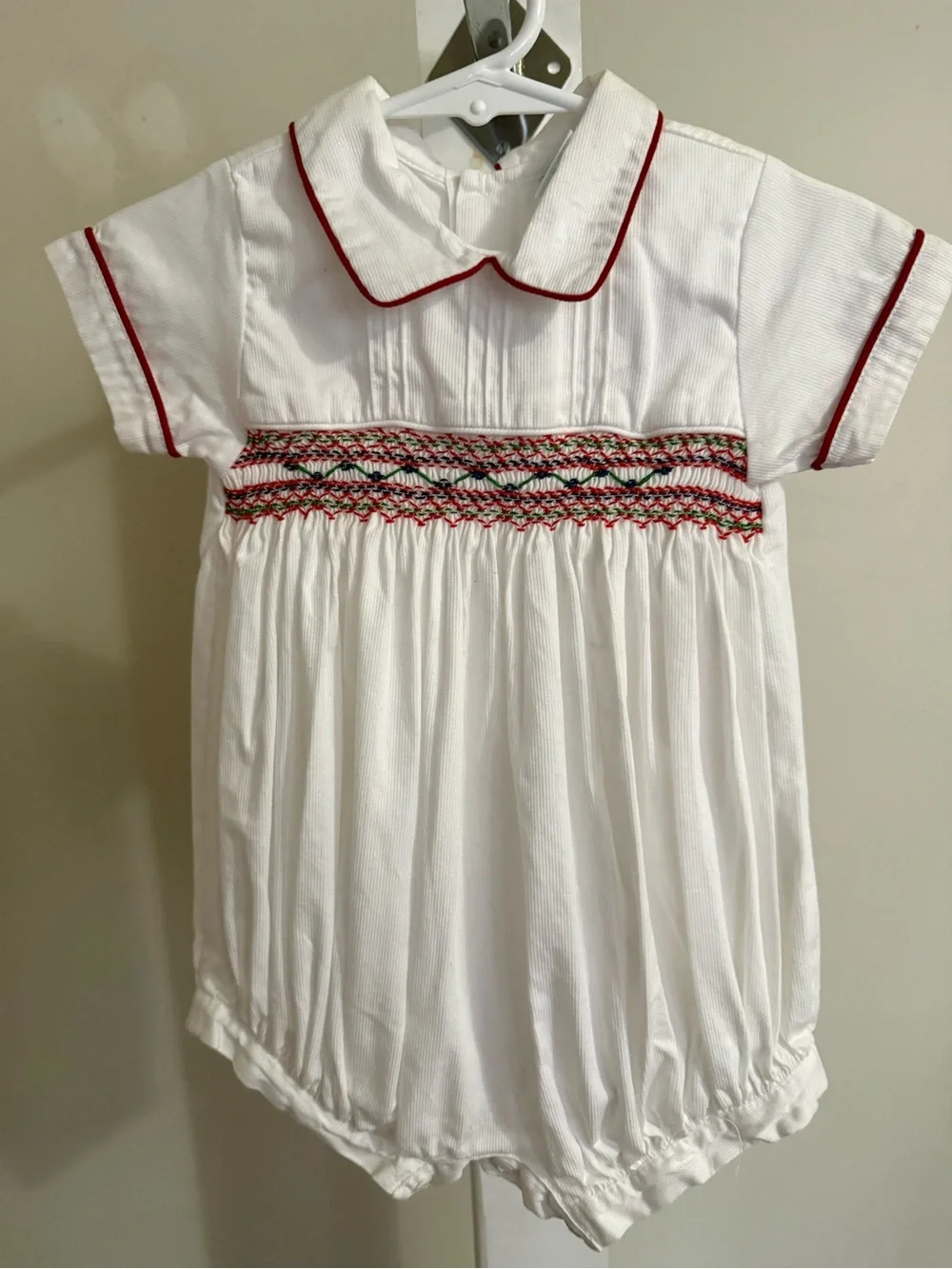 Willbeth Smocked Bubble Romper